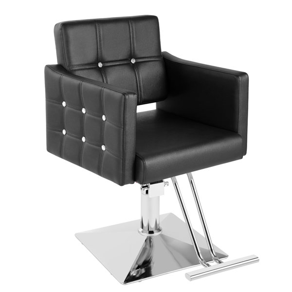 Dangvivi Vegan Leather Salon Chair with Ottoman & Reviews Wayfair